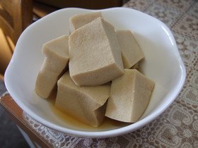 やさしい~❤高野豆腐煮